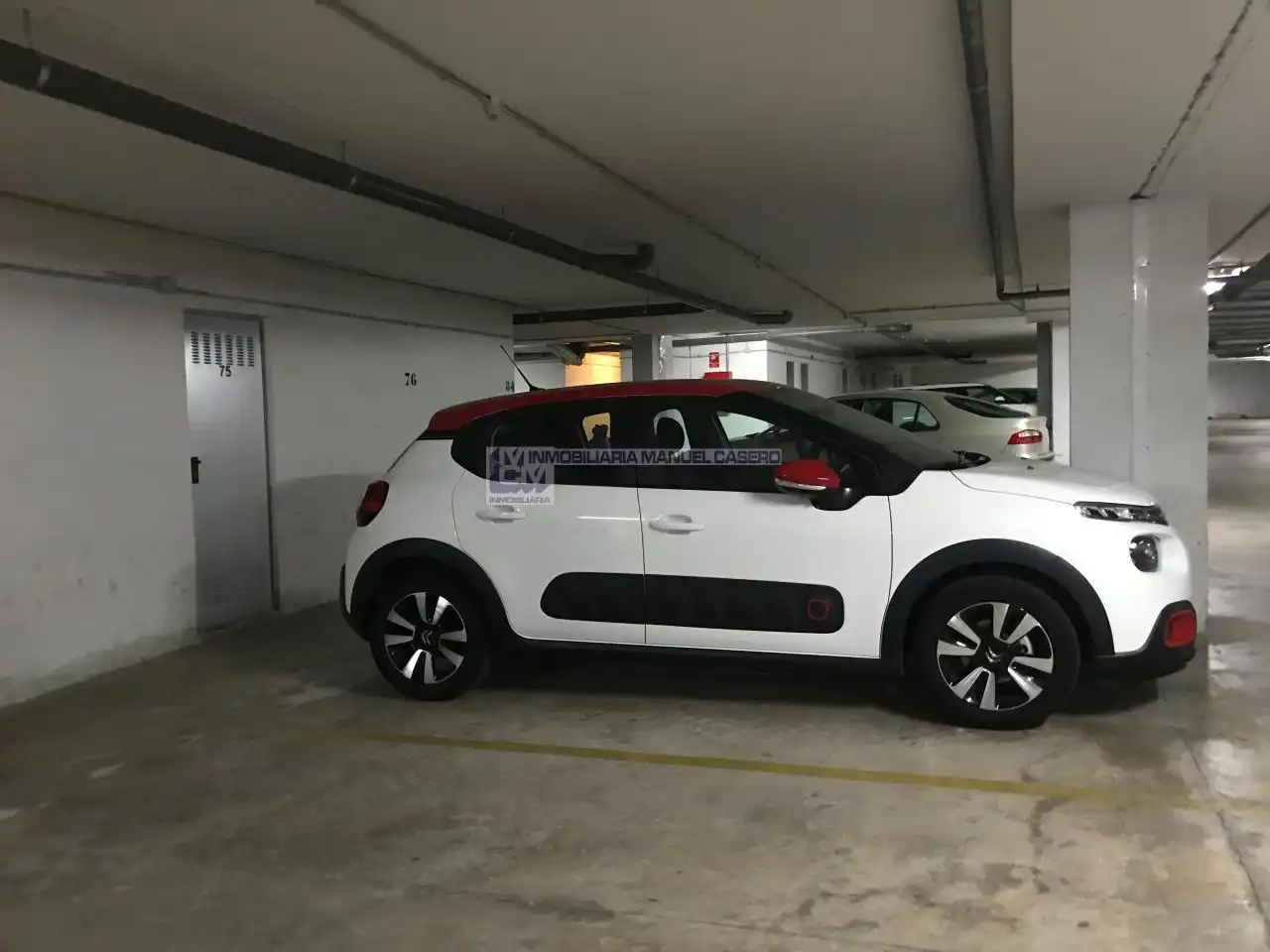 Parking of Flat for rent in Cáceres  with Heating, Terrace and Storage room