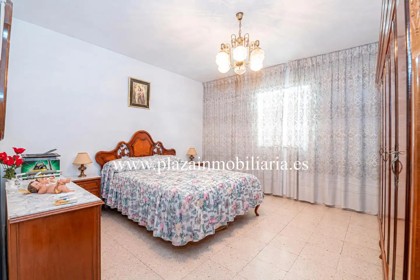 Bedroom of Flat for sale in Lucena  with Air Conditioner, Terrace and Balcony