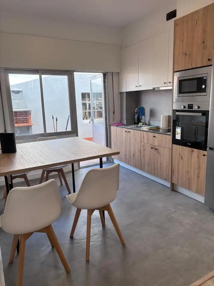 Kitchen of Flat for rent in A Coruña Capital   with Terrace and Furnished