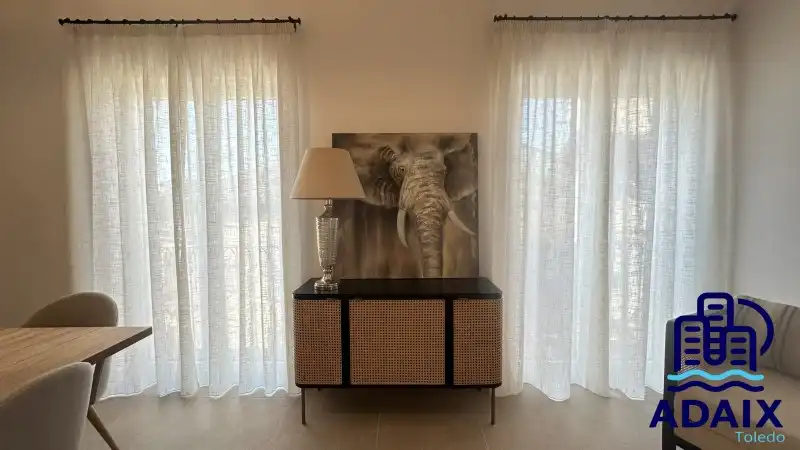 Dining room of Flat for rent in Toledo  with Air Conditioner, Heating and Furnished