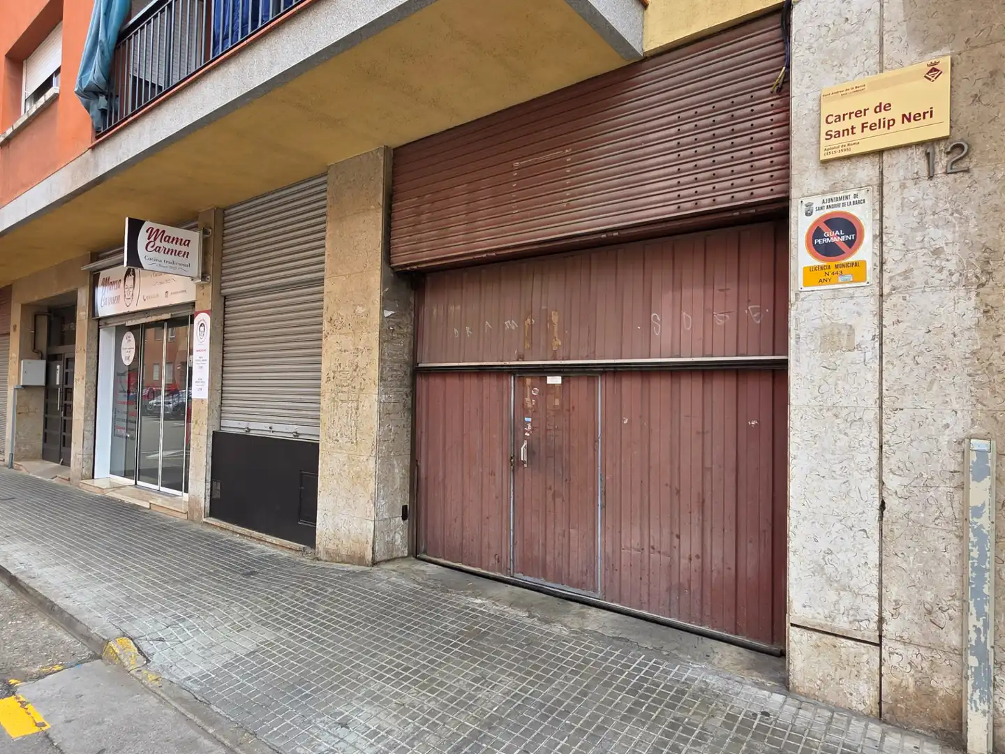 Außenansicht von Garage zum Verkauf in Sant Andreu de la Barca