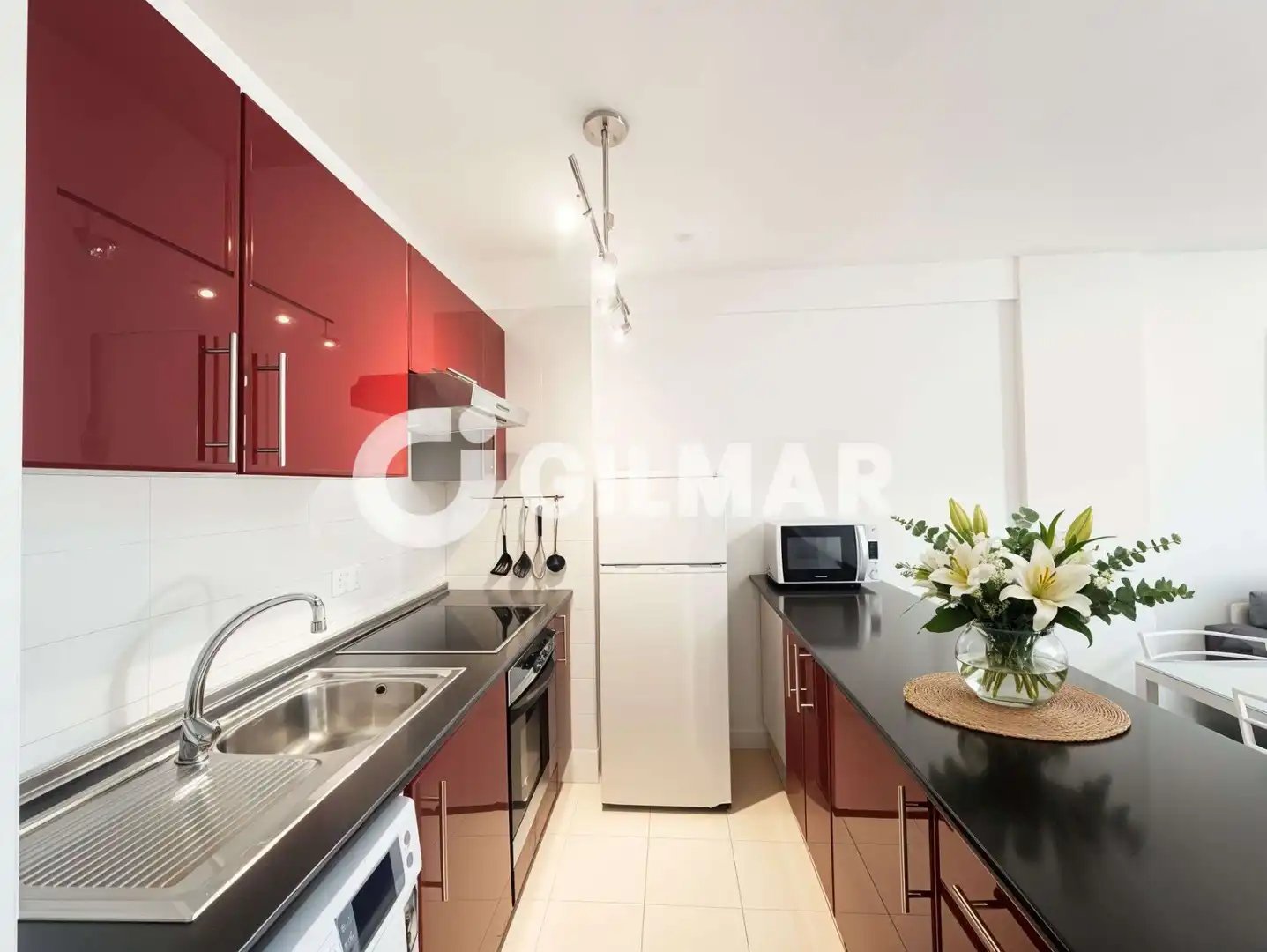 Kitchen of Apartments for rent in Arona  with Furnished, Balcony and Community pool
