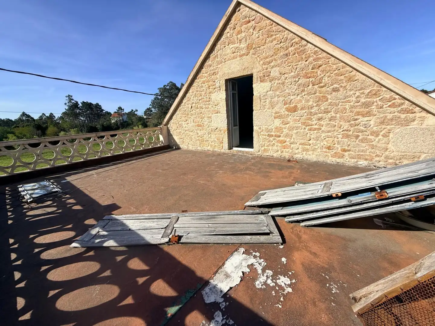 Terraza de Casa o chalet en venta en Ribeira con Jardín privado y Balcón