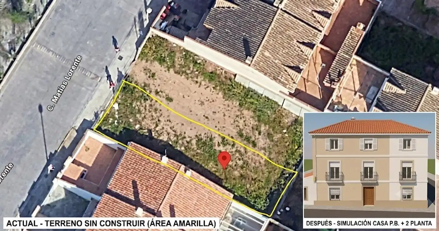 Terreno residencial en venta en Calle Calle Matías Lorente