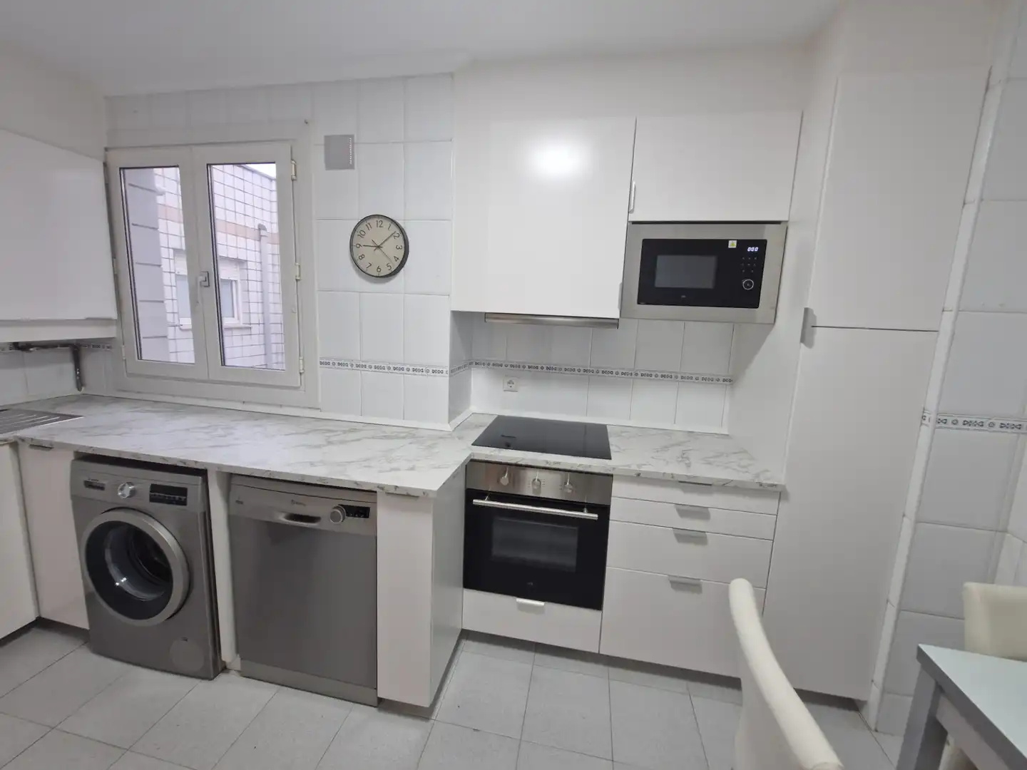 Cocina de Piso de alquiler en Bilbao  con Calefacción, Parquet y Amueblado