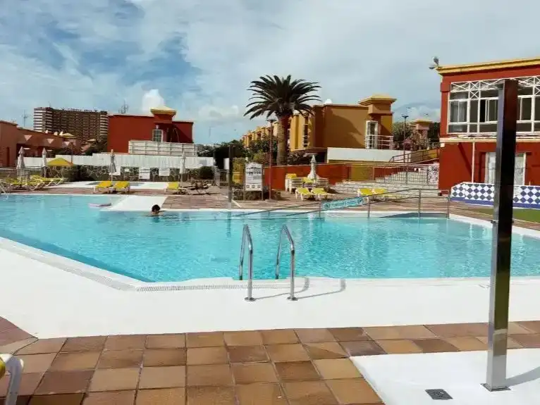 Schwimmbecken von Maisonette zur Miete in San Bartolomé de Tirajana mit Klimaanlage, Schwimmbad und Möbliert