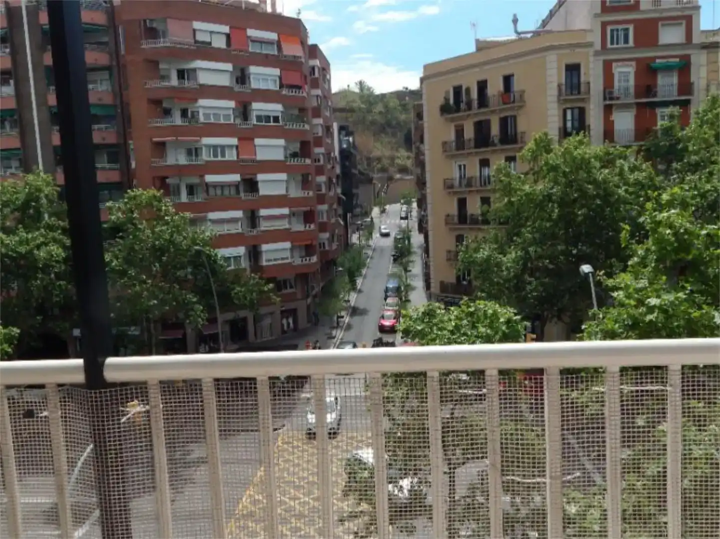 Vista exterior de Pis de lloguer en Barcelona amb Aire condicionat