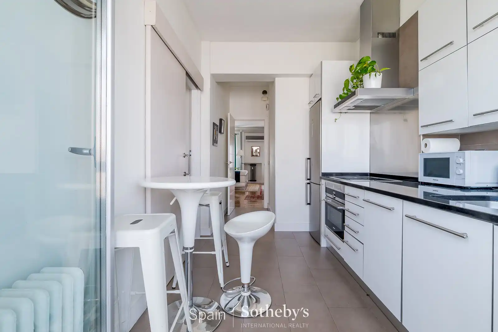 Cocina de Apartamento en venta en Madrid