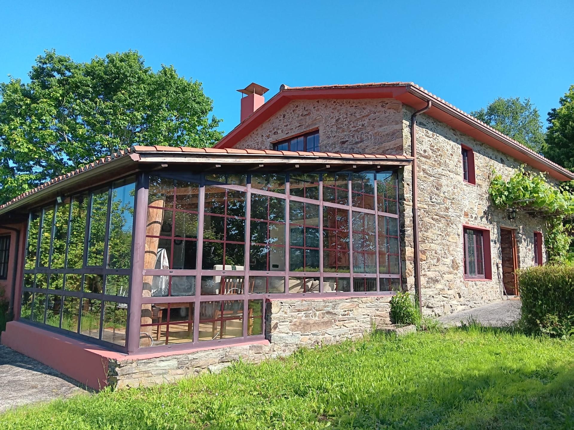 Exterior view of House or chalet for sale in Abegondo  with Heating, Private garden and Terrace
