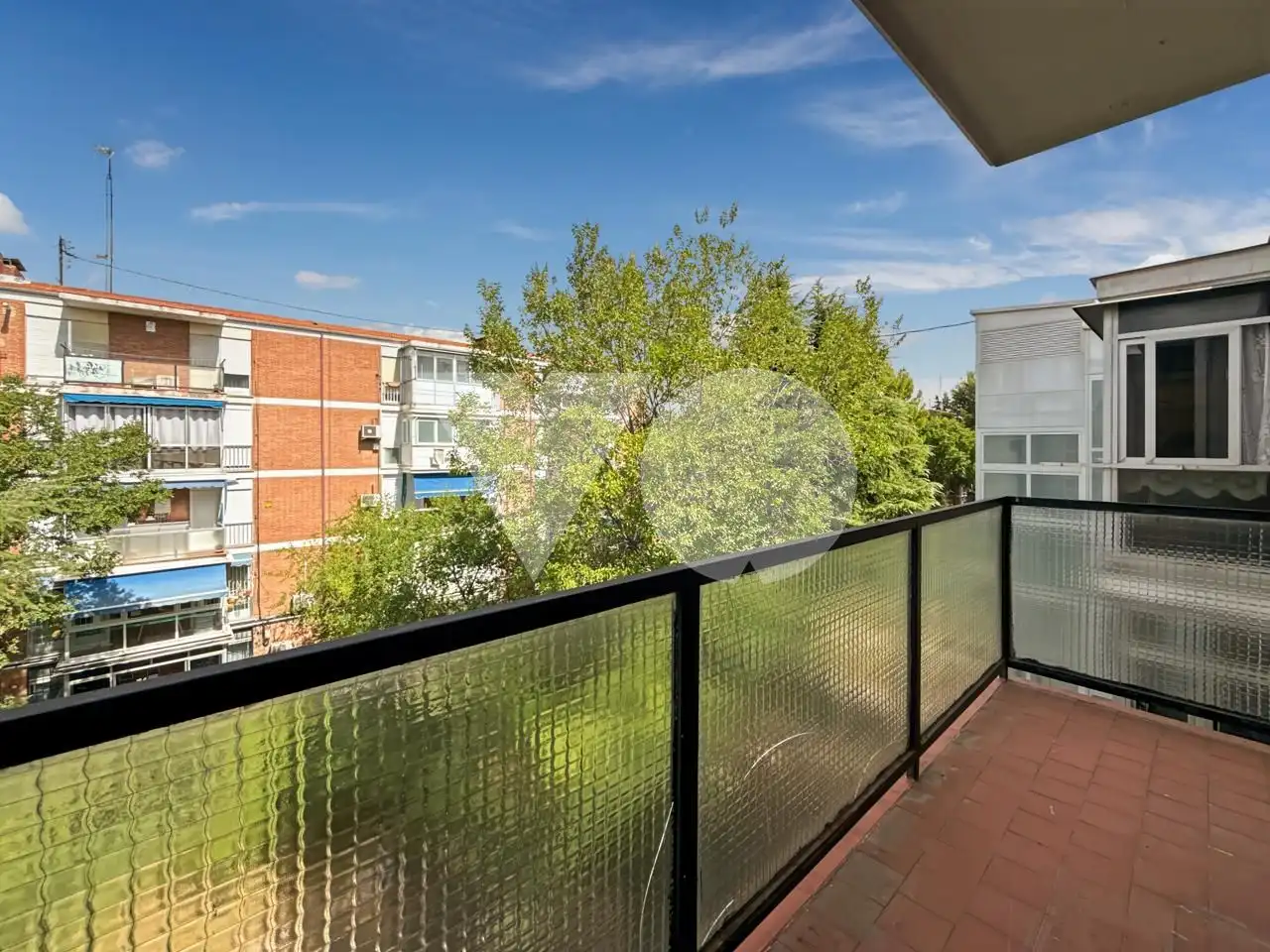 Balcony of Flat for sale in Madrid  with Air Conditioner, Heating and Terrace