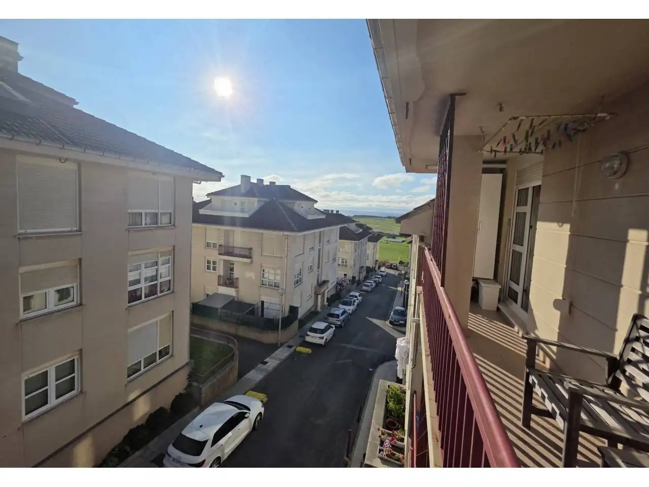 Vista exterior de Piso en venta en Piélagos con Calefacción, Terraza y Amueblado