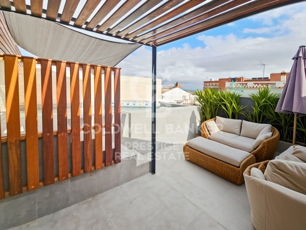 Terrassa de Casa o xalet en venda en Esplugues de Llobregat