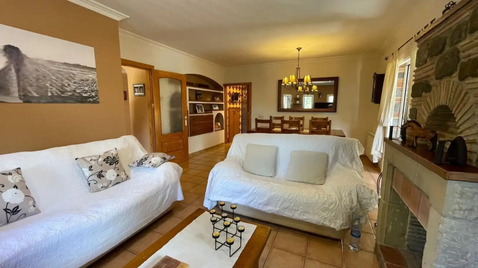 Sala de estar de Casa o chalet en venta en Begur con Aire acondicionado, Calefacción y Jardín privado