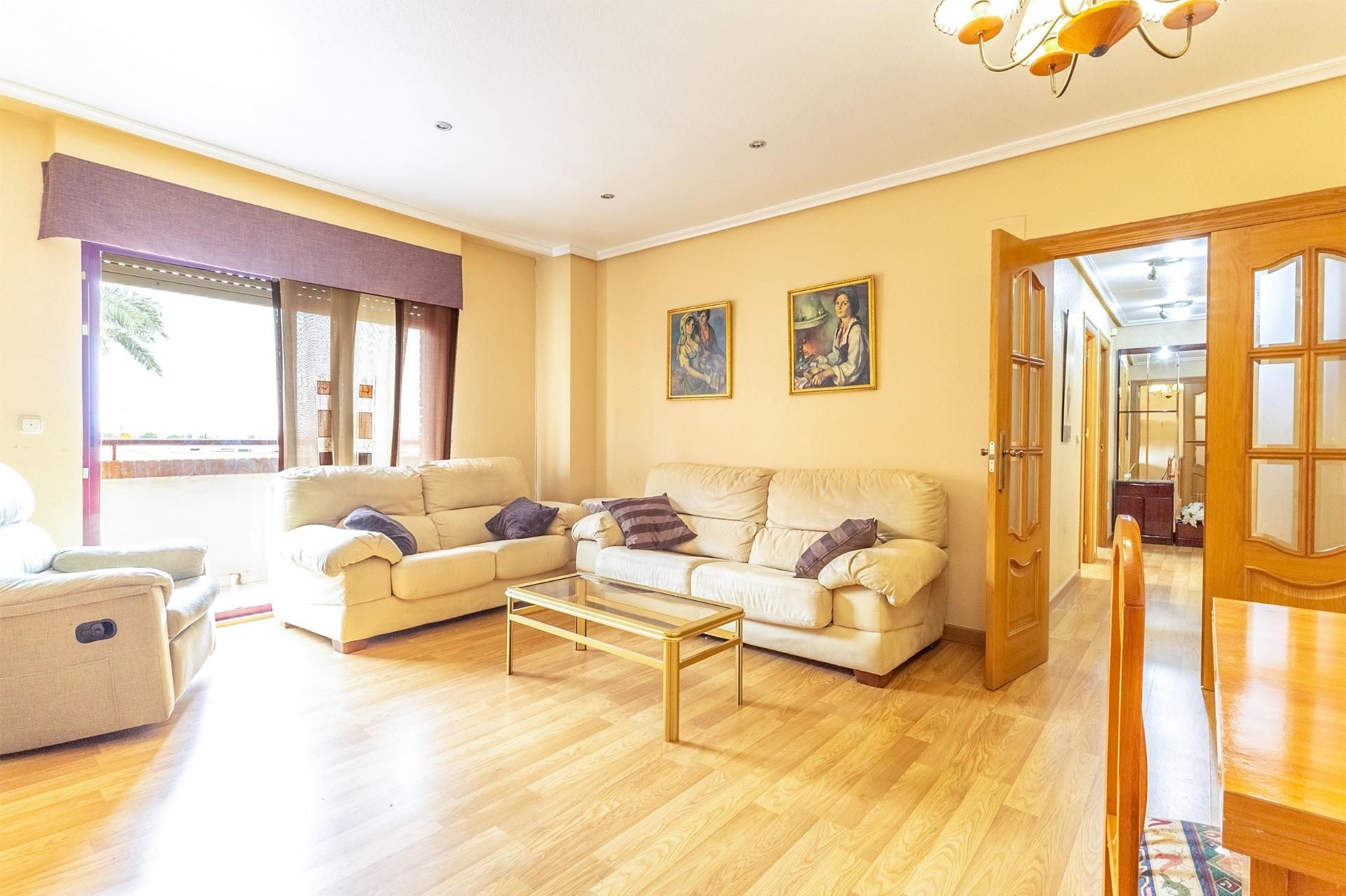 Living room of Flat for sale in Orihuela  with Terrace and Balcony