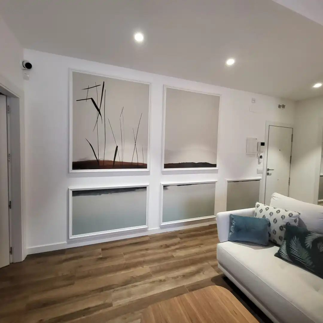 Sala d'estar de Apartament de lloguer en Ávila amb Traster i Moblat