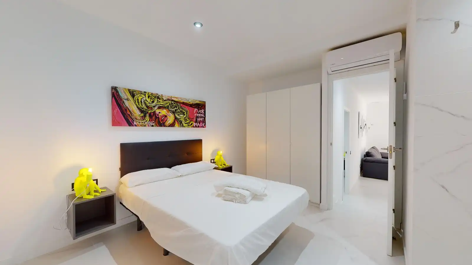 Habitación de Apartamento en venta en Algarrobo con Aire acondicionado