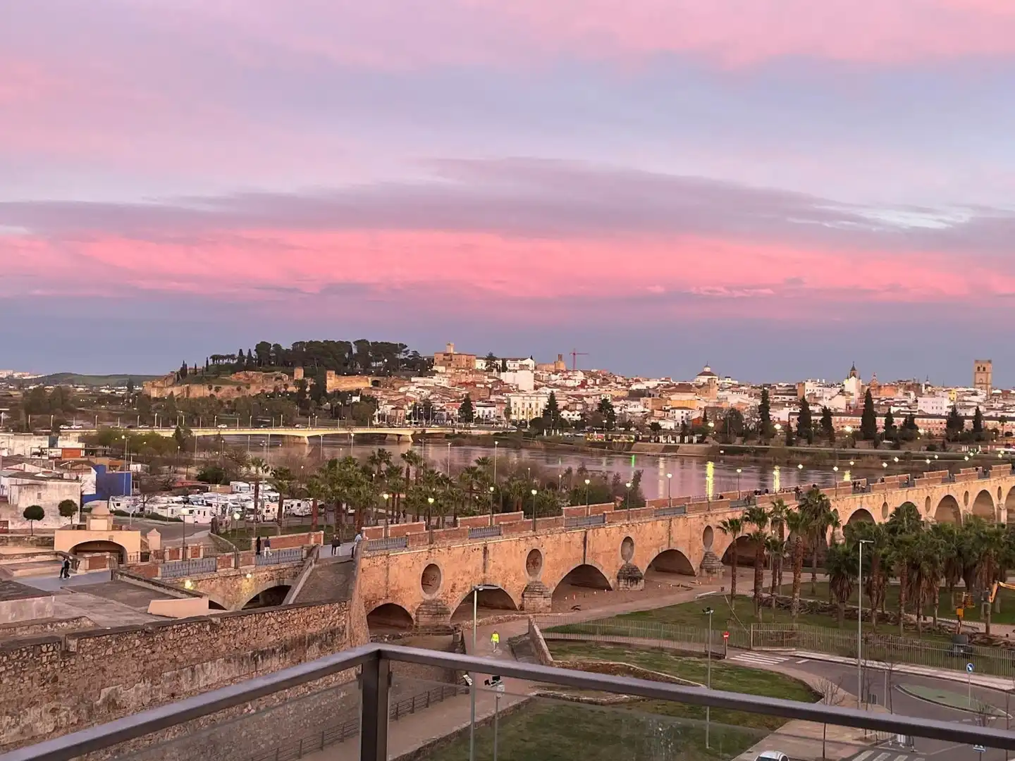 Exterior view of Flat for rent in Badajoz  with Heating, Private garden and Terrace