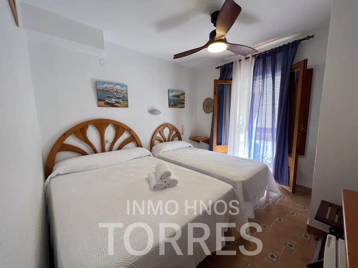 Habitación de Casa adosada en venta en Peñíscola / Peníscola con Terraza y Balcón