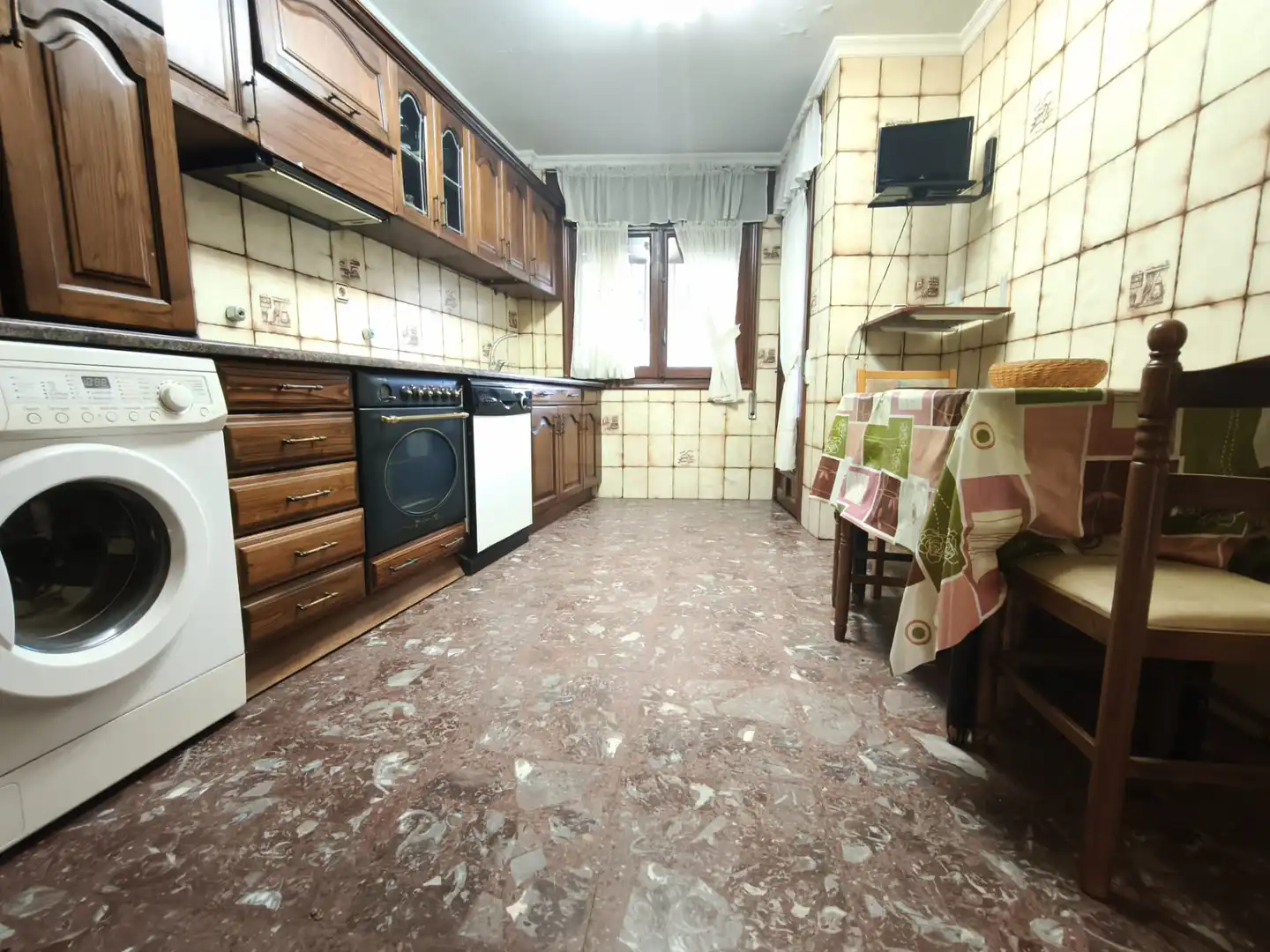 Kitchen of Flat for sale in Alfaro  with Terrace, Furnished and Balcony