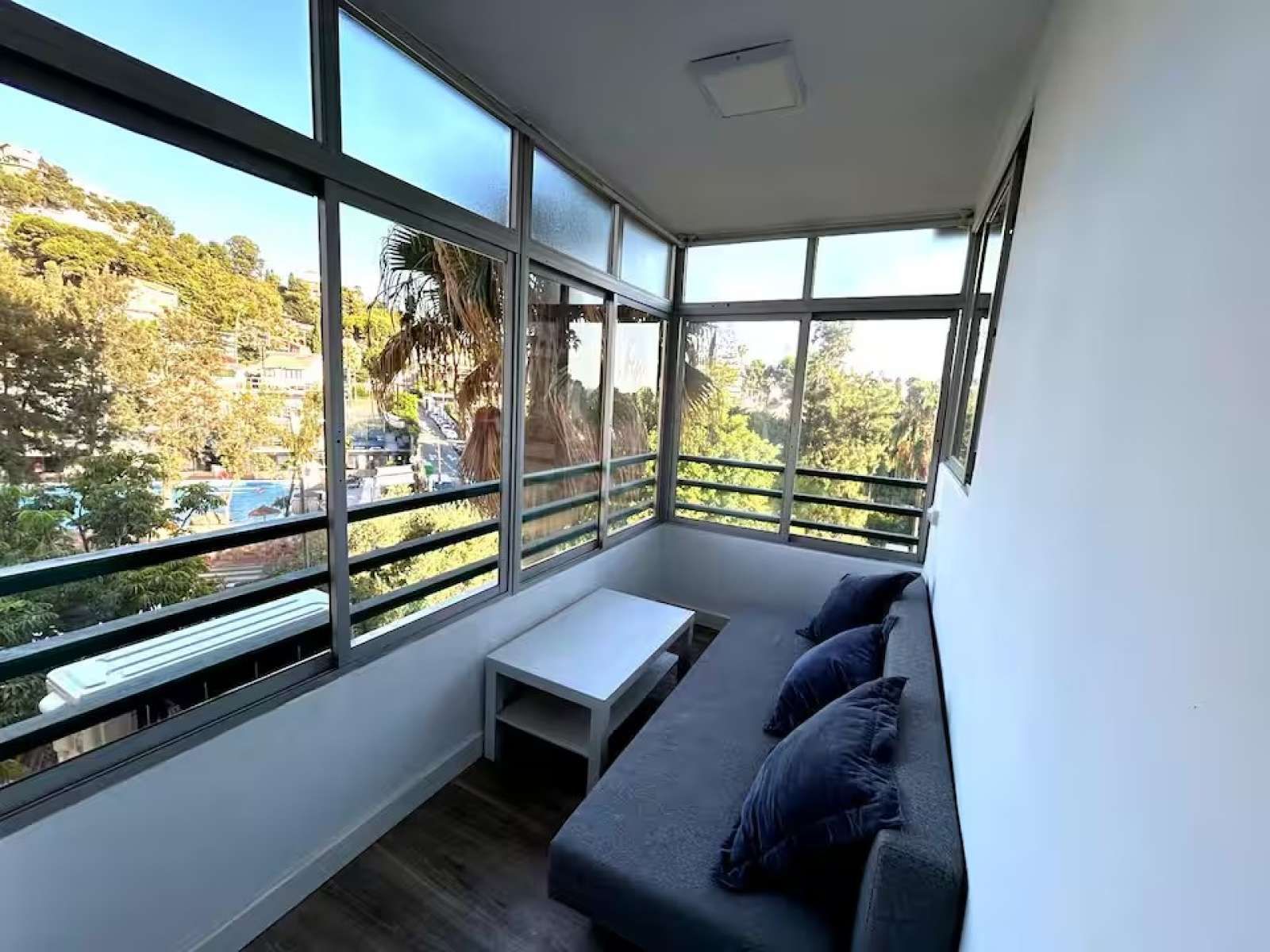 Terrassa de Apartament per a compartir en Málaga Capital amb Aire condicionat, Terrassa i Moblat