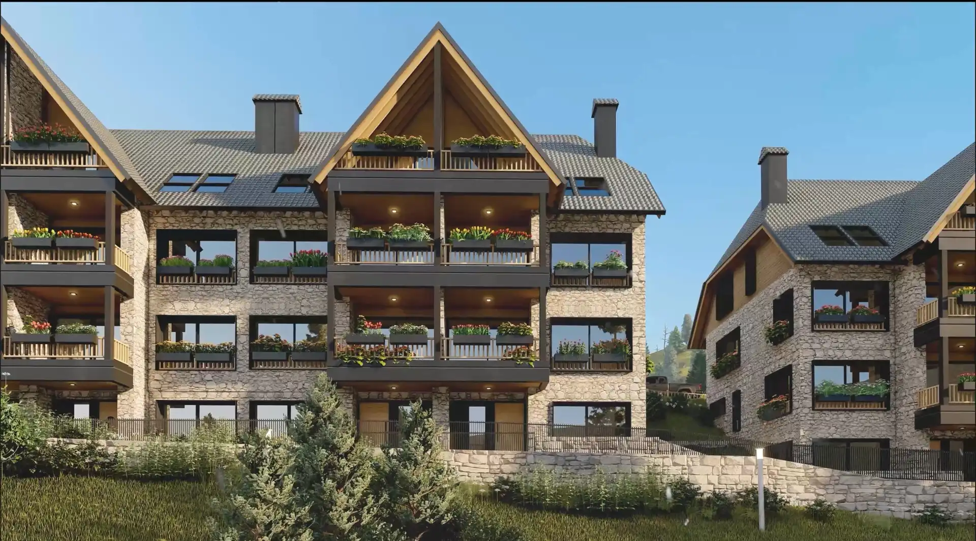 Exterior view of Detached homes for sale in Naut Aran  with Private garden, Terrace and Swimming Pool