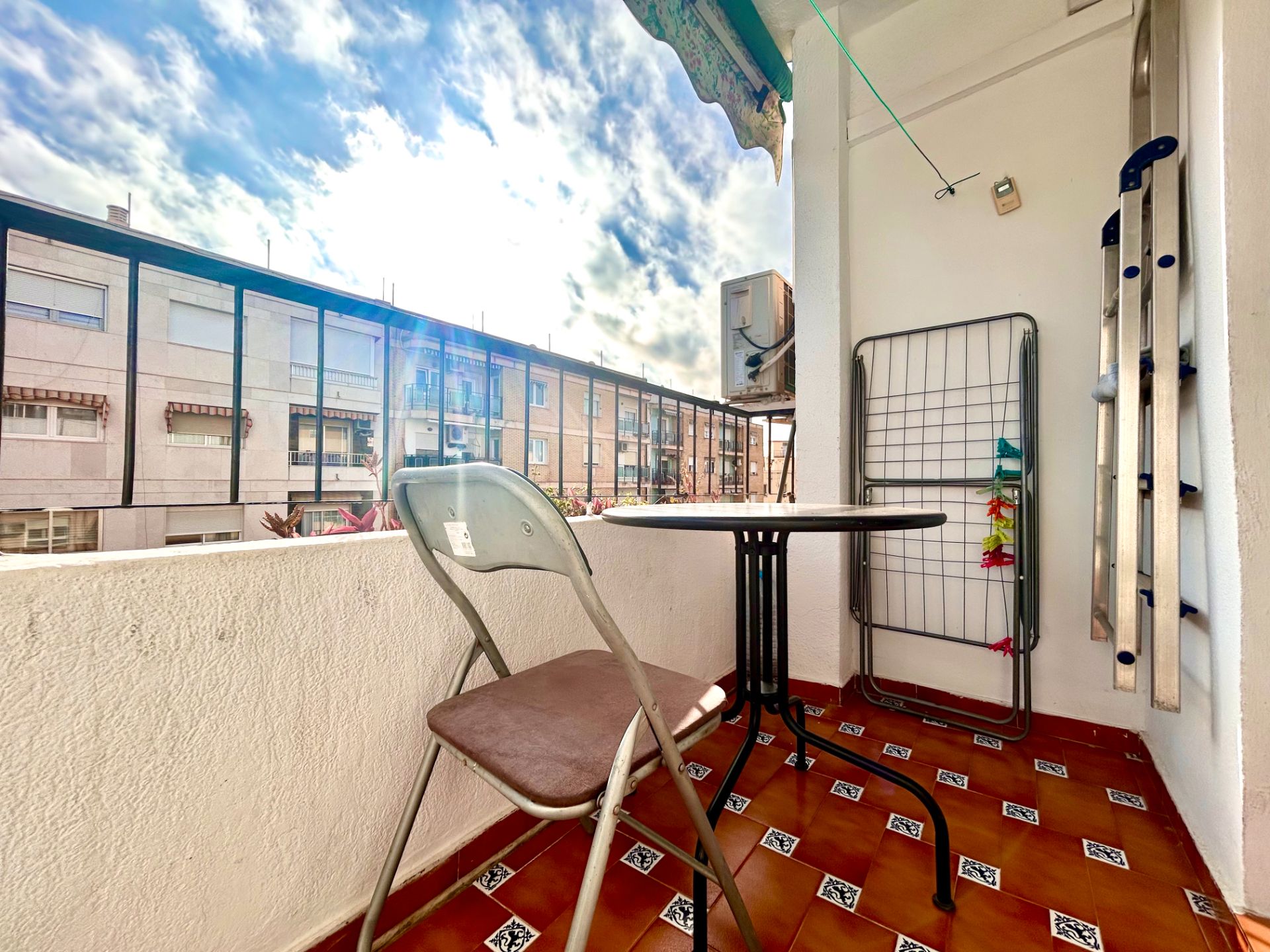 Terrassa de Pis en venda en  Valencia Capital amb Aire condicionat, Moblat i Balcó