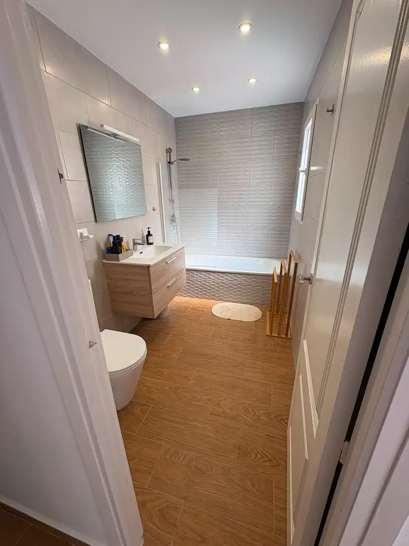 Baño de Casa o chalet en venta en Mojácar con Aire acondicionado, Calefacción y Jardín privado