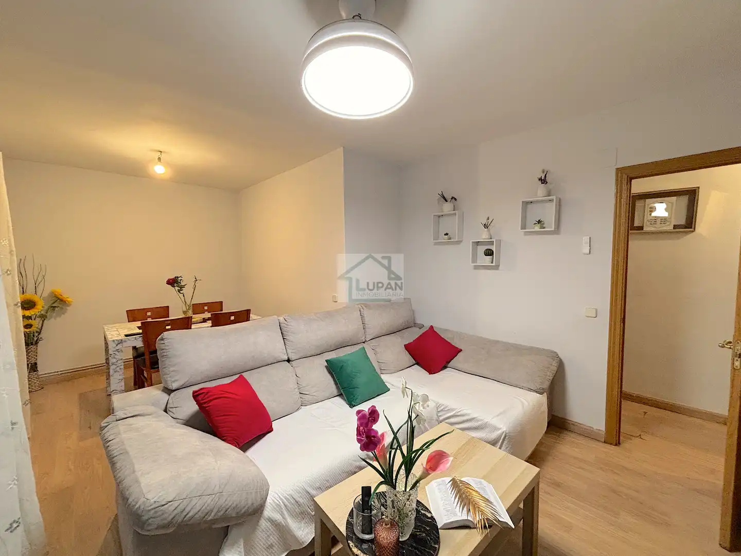 Sala de estar de Piso en venta en Collado Villalba con Calefacción, Parquet y Terraza