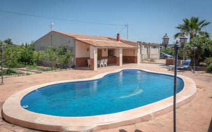 Swimming pool of Country house for sale in  Murcia Capital  with Air Conditioner, Private garden and Terrace