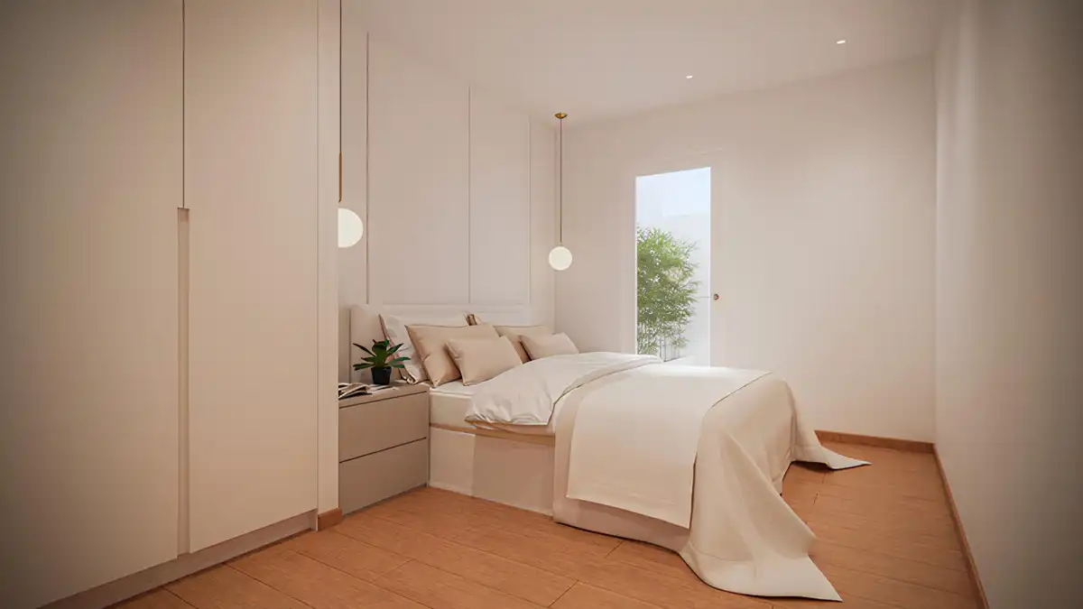 Habitación de Planta baja en venta en Málaga con Aire acondicionado y Terraza