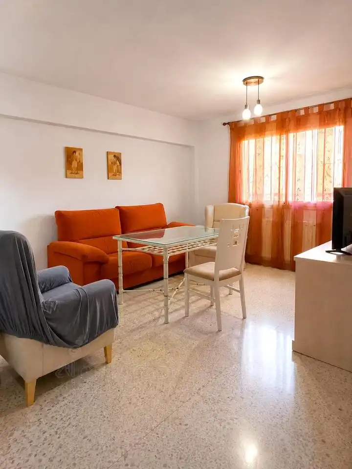 Sala de estar de Casa o chalet en venta en Badajoz con Aire acondicionado y Terraza
