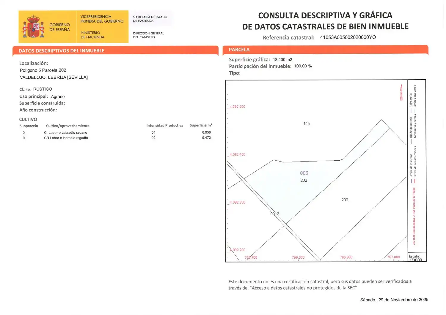 Lands and plots for sale in Lebrija, imagen 5