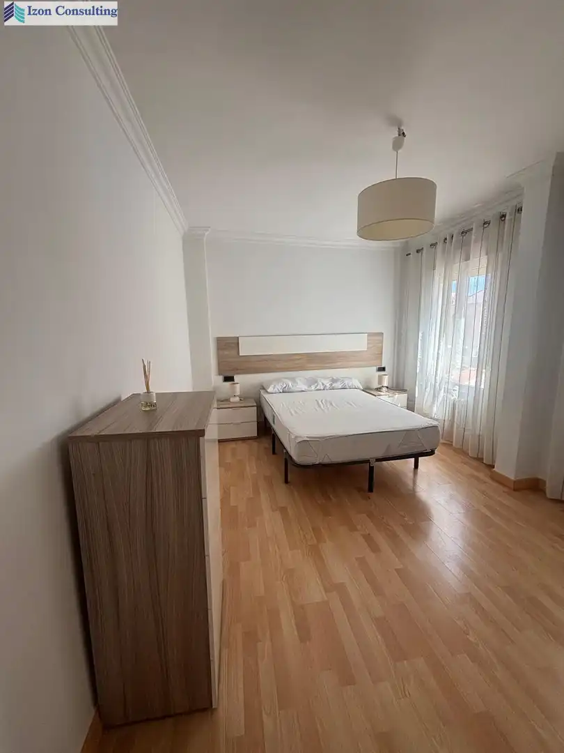 Bedroom of Flat for rent in Albacete  with Furnished and Balcony