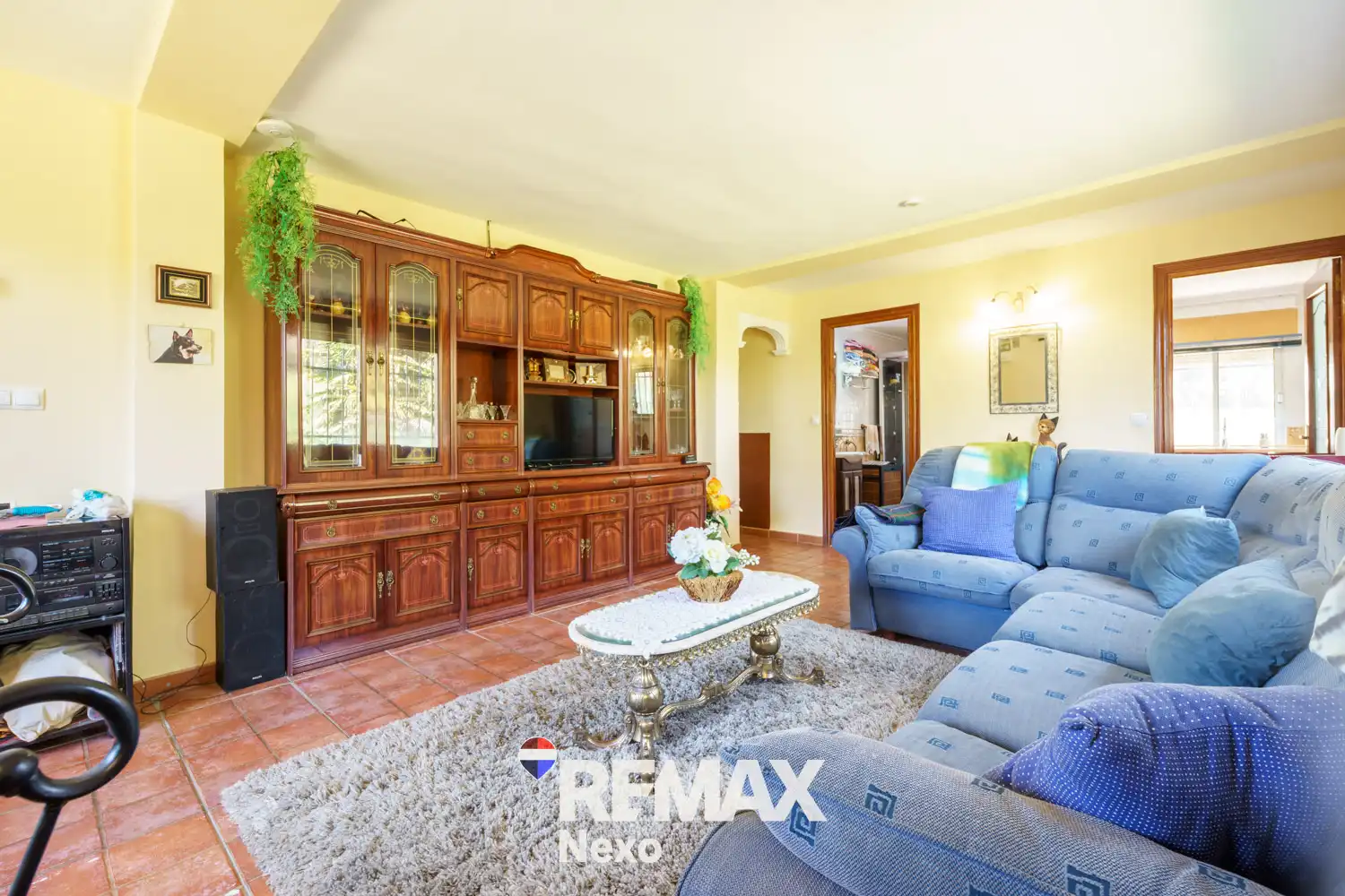 Sala de estar de Casa o chalet en venta en Santibáñez de Valcorba con Calefacción, Jardín privado y Terraza
