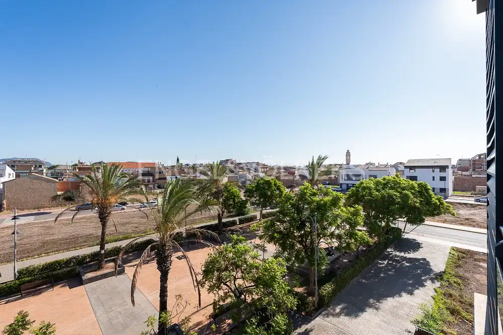 Vista exterior de Apartament de lloguer en Museros amb Aire condicionat, Calefacció i Parquet