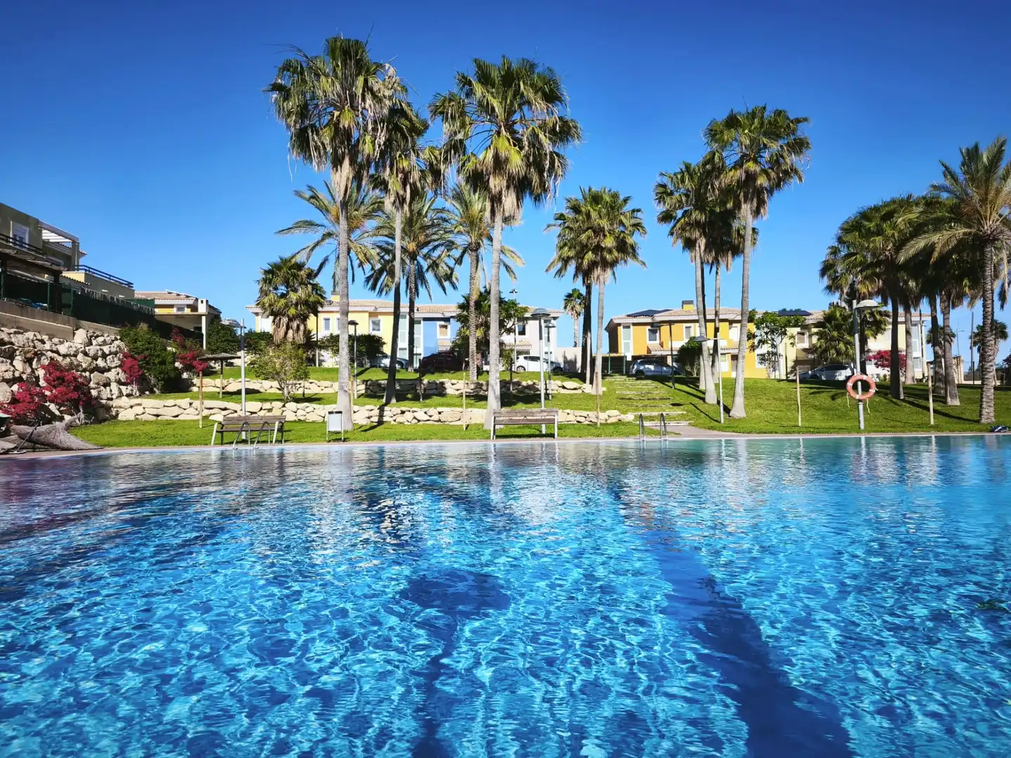Swimming pool of Detached homes for rent in Mutxamel  with Air Conditioner, Heating and Private garden