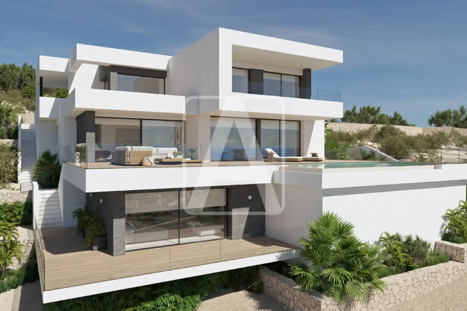 Chalet con piscina en venta en Cumbre del Sol, imagen 4