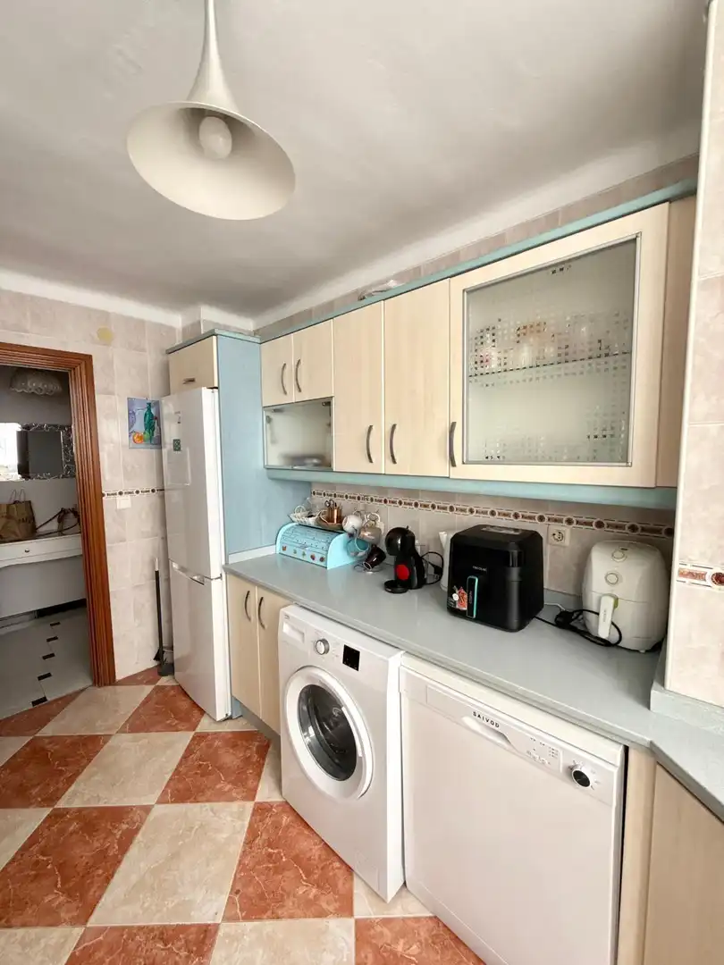 Kitchen of Flat for rent in Málaga  with Furnished