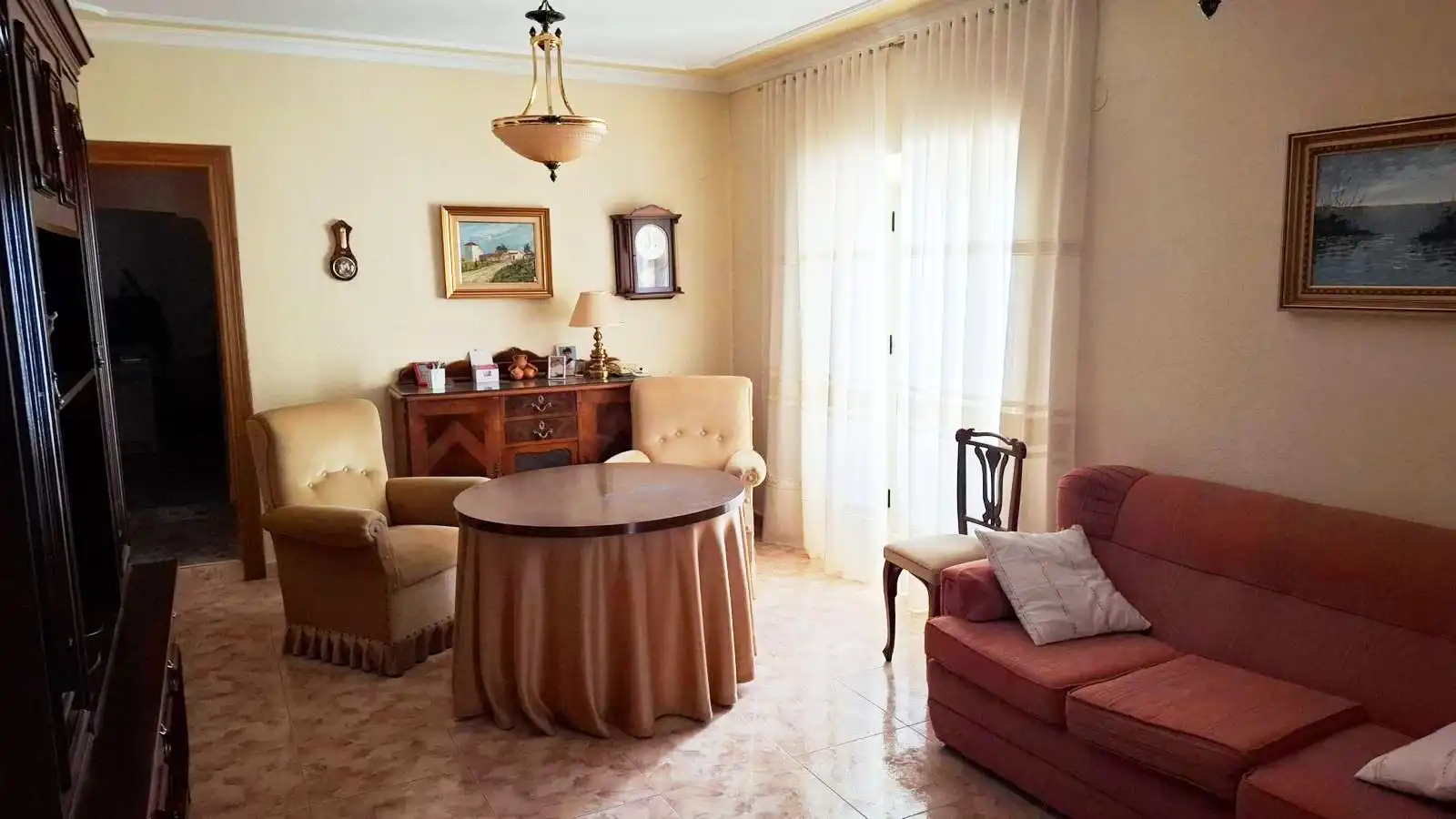 Sala de estar de Casa o chalet en venta en Barrax con Calefacción, Terraza y Trastero