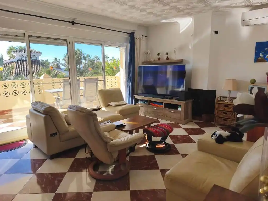 Wohnzimmer von Haus oder Chalet zum Verkauf in Cartagena mit Klimaanlage, Heizung und Privatgarten