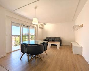 Living room of Flat to rent in  Valencia Capital  with Air Conditioner, Parquet flooring and Furnished