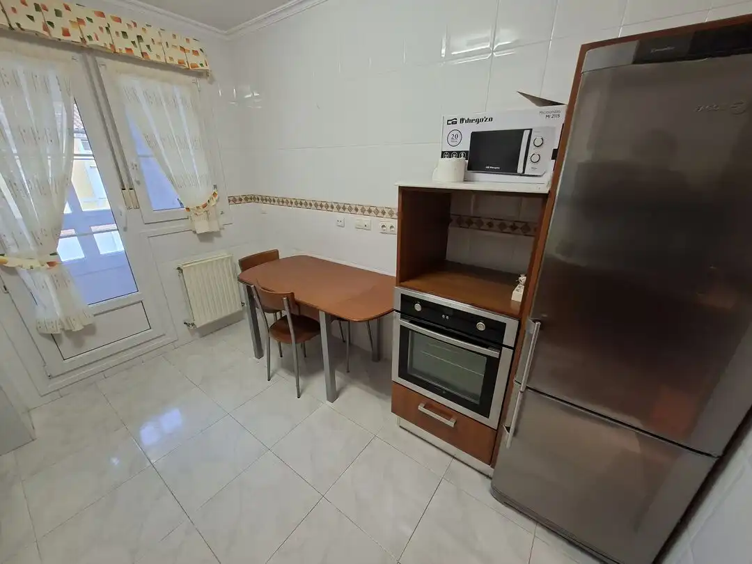 Cocina de Piso en venta en Otxandio con Calefacción, Amueblado y Balcón