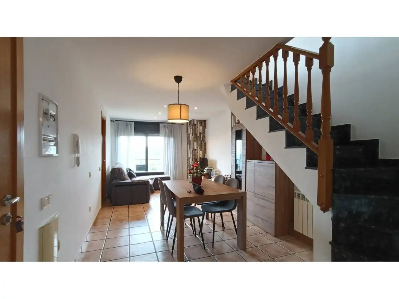 Sala de estar de Dúplex en venta en Berga con Calefacción, Trastero y Balcón