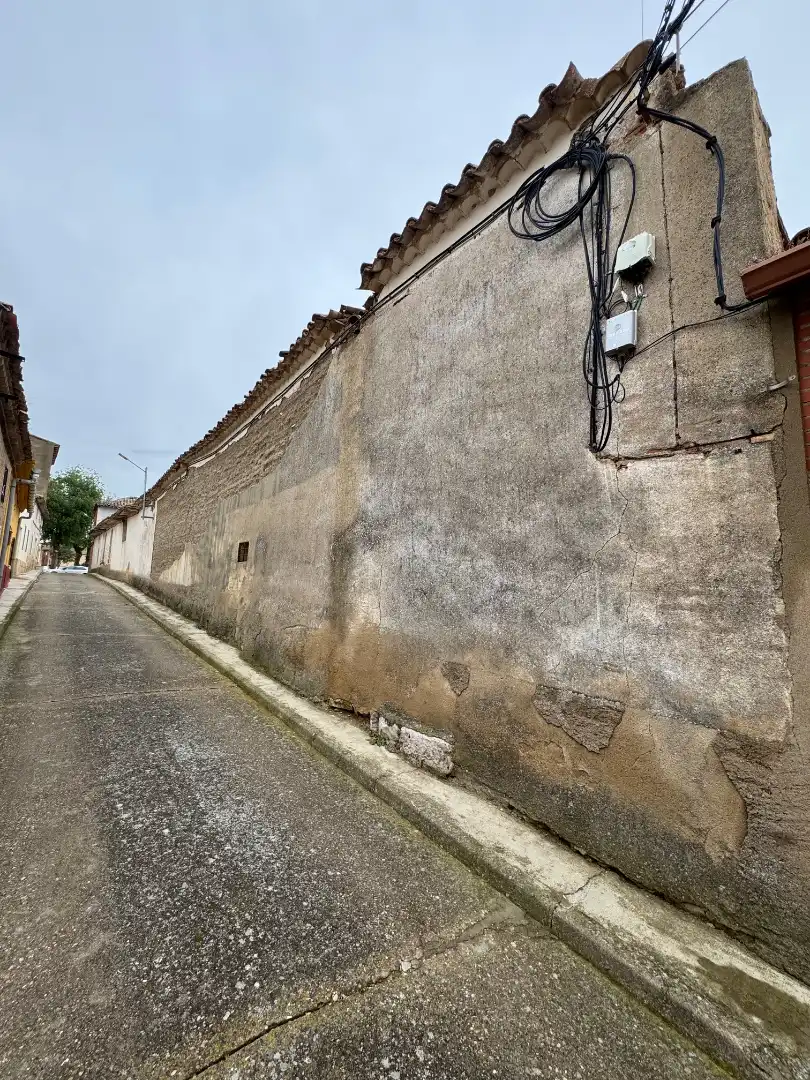 Vista exterior de Finca rústica en venda en Pedrosa del Rey amb Jardí privat, Parquet i Traster