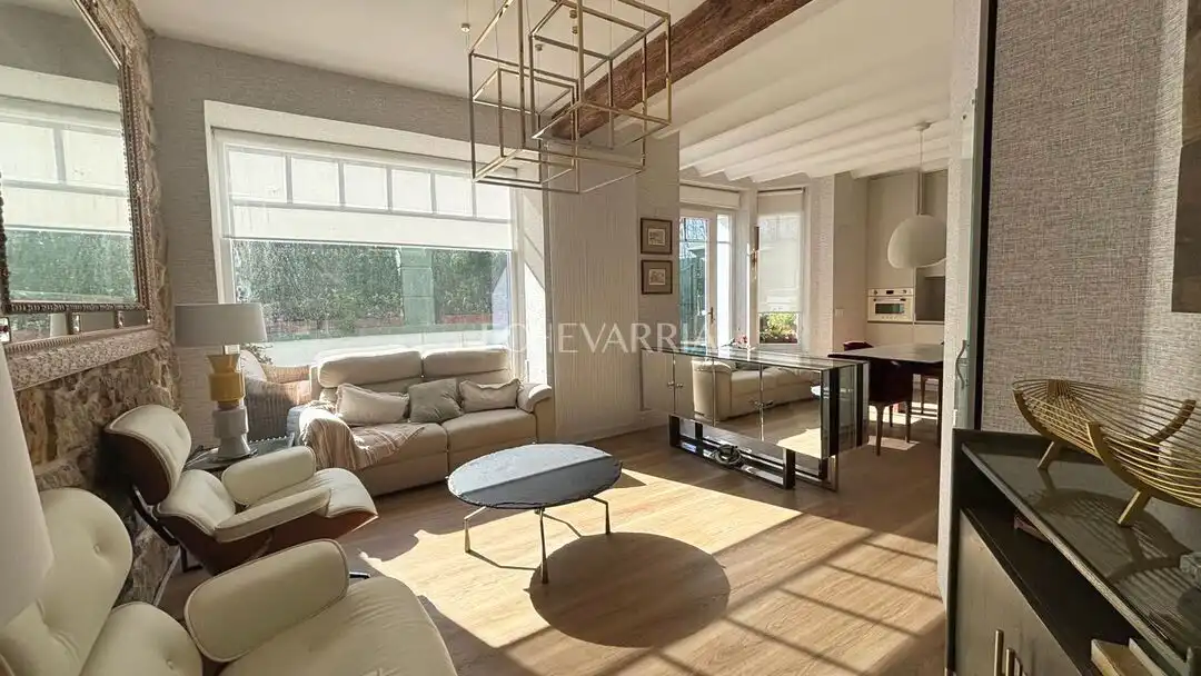 Living room of Flat for rent in Getxo   with Heating and Terrace