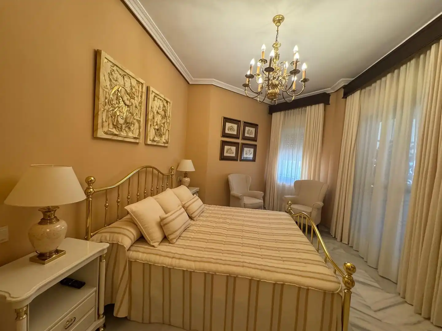 Bedroom of Flat for sale in Jerez de la Frontera  with Air Conditioner, Private garden and Terrace