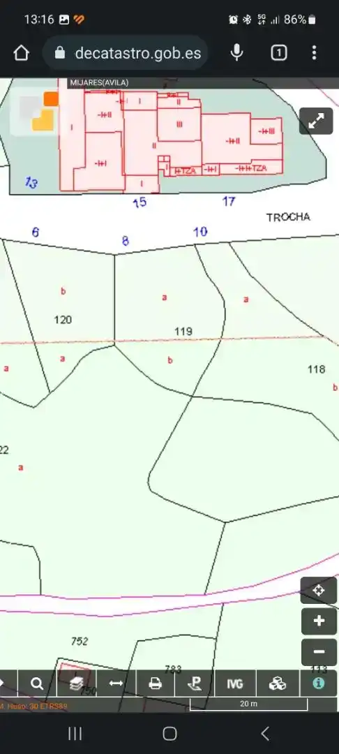 Finca rústica en venta en Mijares