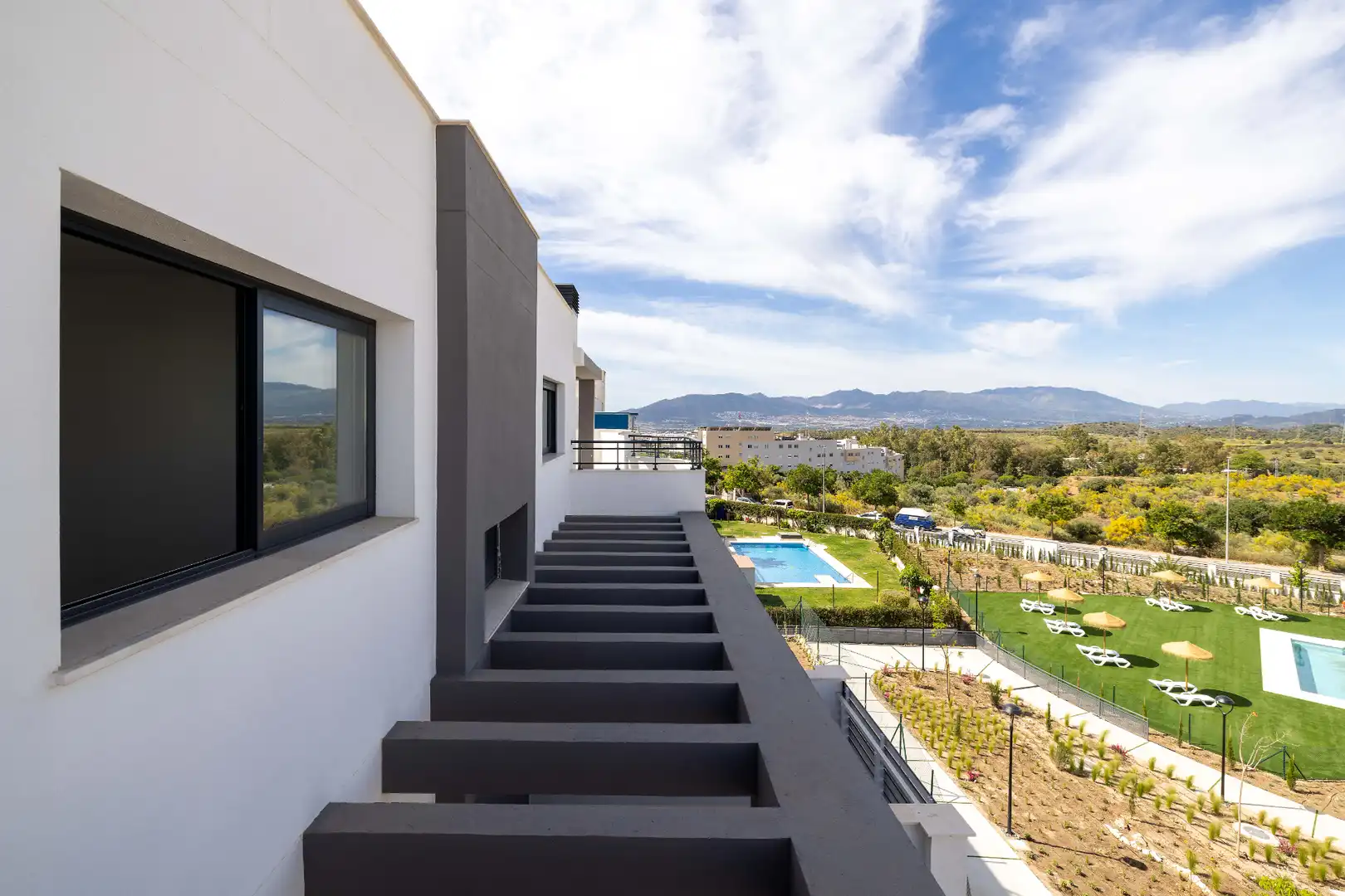 Exterior view of Attic for sale in Málaga  with Air Conditioner, Heating and Terrace