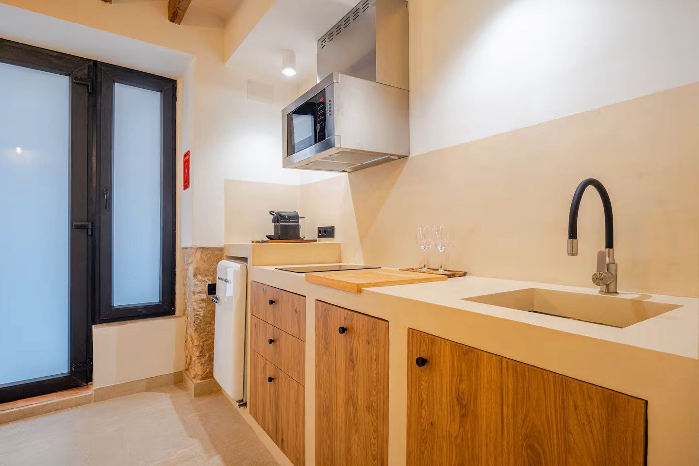 Kitchen of Flat to rent in Alicante / Alacant  with Air Conditioner, Heating and Furnished