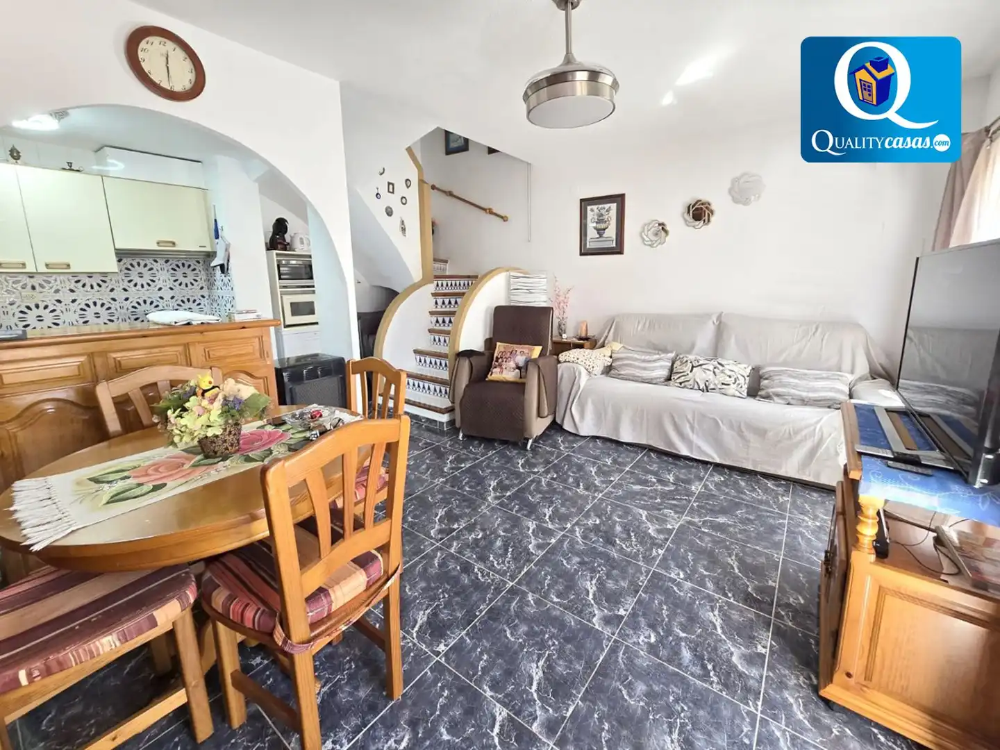 Sala de estar de Casa o chalet en venta en El Campello con Aire acondicionado, Terraza y Balcón